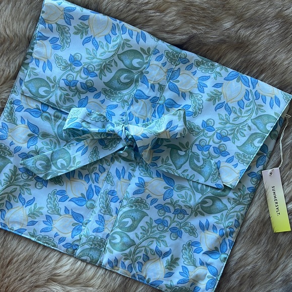 Summersalt Mini-Ruffle Ruched Swimsuit/Headband/Scrunchie/Bag Set - Picture 16 of 16